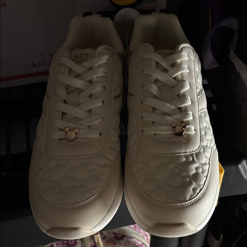 Primark White Quilted Women's Sneakers